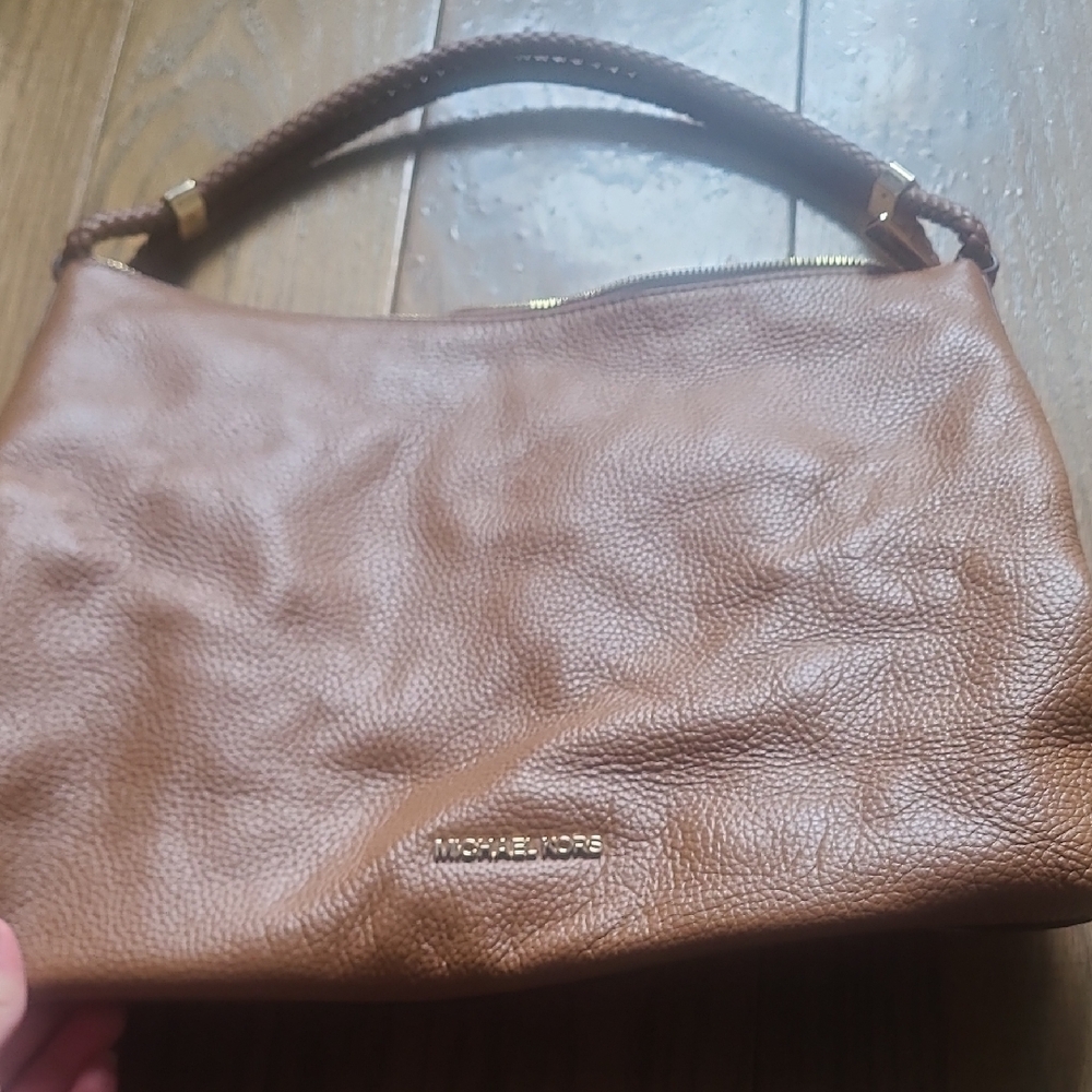 Michael Kors Brown Leather Women's Shoulder Bag